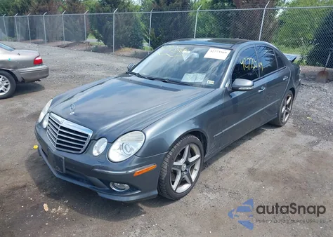 2009 Mercedes-Benz E 350 4Matic из США, поврежденный, VIN WDBUF87X79B402356